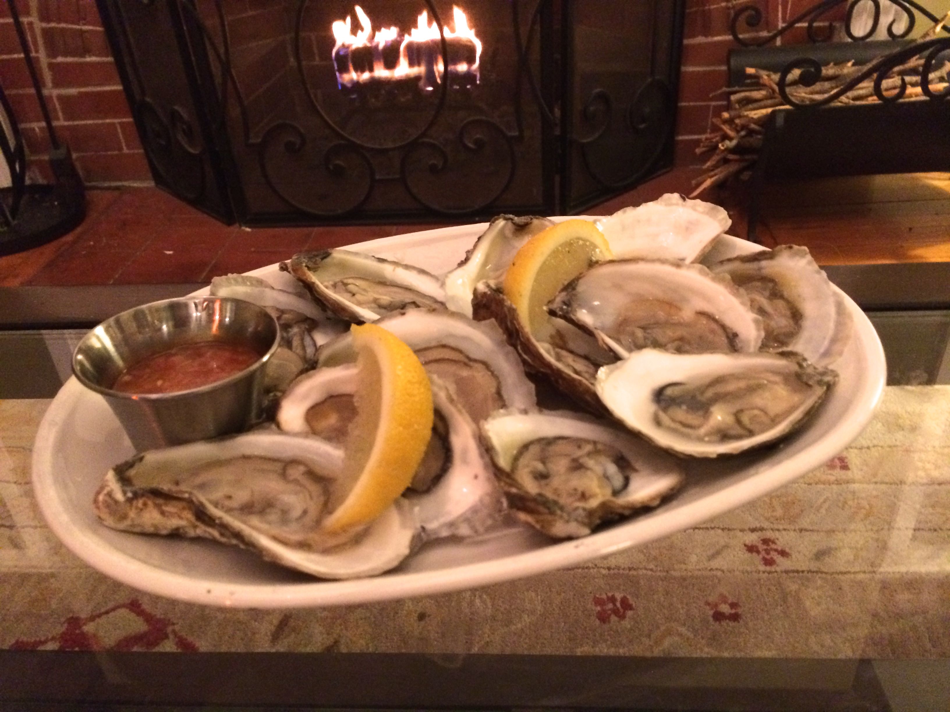 Oysters in Winter